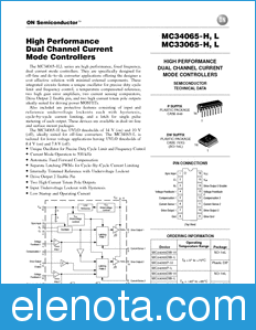 ON Semiconductor L MC33065-H datasheet