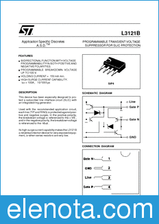 STMicroelectronics L3121B datasheet