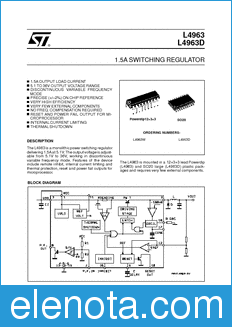 STMicroelectronics L4963D datasheet