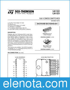 STMicroelectronics L6122 datasheet