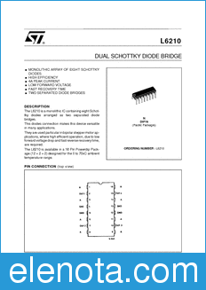 STMicroelectronics L6210 datasheet