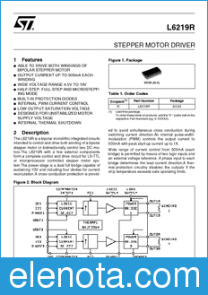 STMicroelectronics L6219R datasheet
