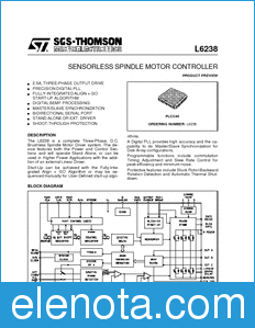 STMicroelectronics L6238 datasheet