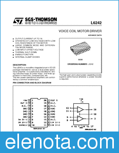 STMicroelectronics L6242 datasheet