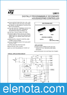 STMicroelectronics L6611 datasheet
