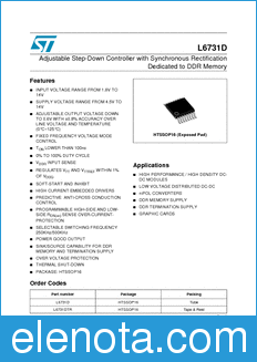STMicroelectronics L6731D datasheet