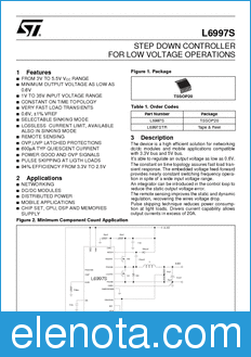 STMicroelectronics L6997S datasheet
