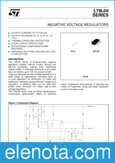 STMicroelectronics L79L05C datasheet