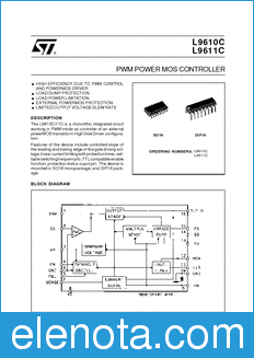 STMicroelectronics L9610C datasheet