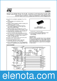 STMicroelectronics L9823 datasheet