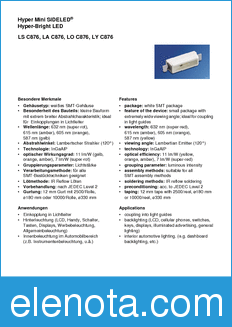 Infineon LAC876-Q2S1-1 datasheet