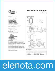 Infineon LH1546ADF datasheet