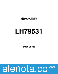 Sharp LH79531 datasheet
