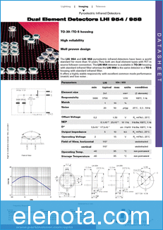 PerkinElmer Optoelectronics LHI954 datasheet