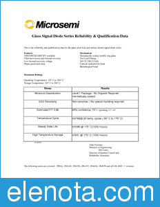 Microsemi LL4938 datasheet