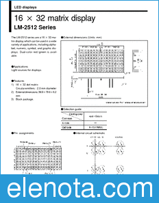 Rohm LM-2512 datasheet