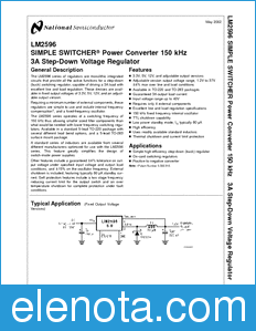National Semiconductor LM2596 datasheet
