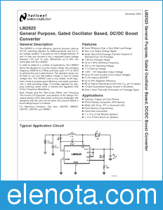 National Semiconductor LM2623 datasheet