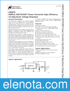 National Semiconductor LM2675 datasheet