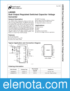 National Semiconductor LM2685 datasheet