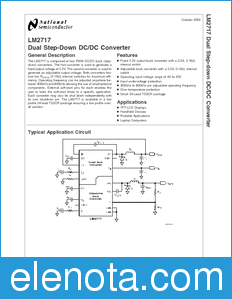 National Semiconductor LM2717 datasheet