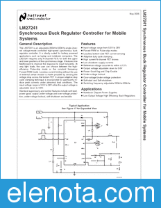 National Semiconductor LM27241 datasheet
