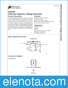 National Semiconductor LM2766 datasheet