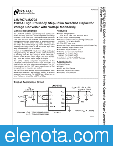 National Semiconductor LM2797 datasheet