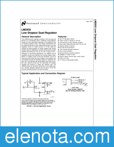 National Semiconductor LM2935 datasheet