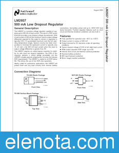 National Semiconductor LM2937 datasheet