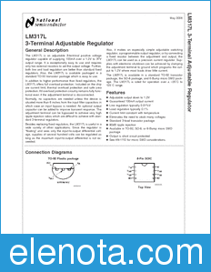 National Semiconductor LM317L datasheet