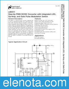 National Semiconductor LM3311 datasheet