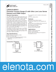 National Semiconductor LM3812 datasheet