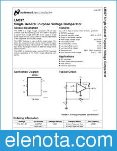 National Semiconductor LM397 datasheet