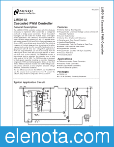 National Semiconductor LM5041A datasheet