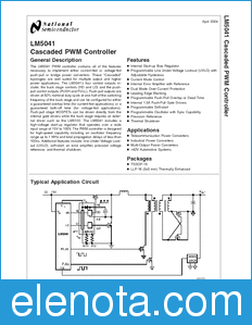 National Semiconductor LM5041 datasheet