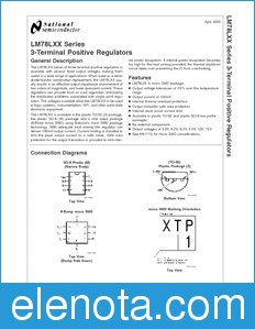 National Semiconductor LM78LXX datasheet