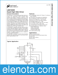 National Semiconductor LMD18400 datasheet