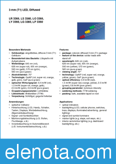 Infineon LO3360-JM datasheet