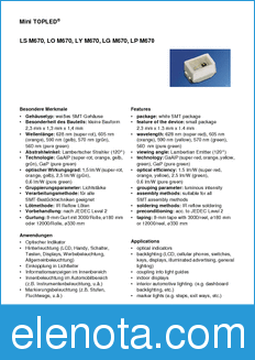 Infineon LOM670-H2J2-1 datasheet