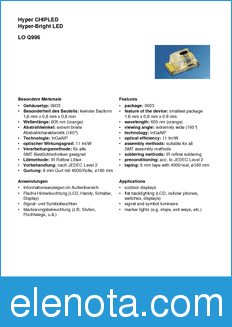 Infineon LOQ996-1 datasheet