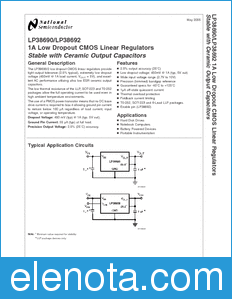 National Semiconductor LP38690 datasheet
