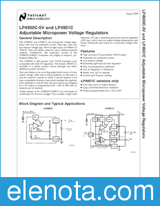 National Semiconductor LP4950C-5V datasheet