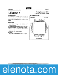 Sharp LR38617 datasheet