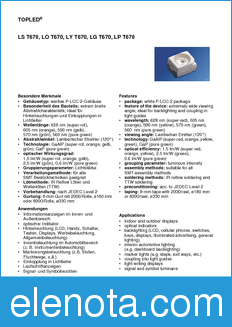 Infineon LS T670 datasheet