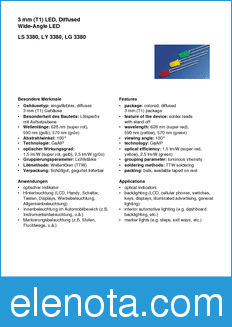 Infineon LS3380-GK datasheet