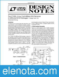 Linear Technology LT1328 datasheet