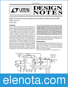 Linear Technology LT1339 datasheet