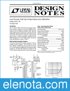 Linear Technology LT1353 datasheet