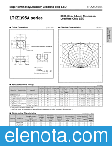 Sharp LT1Z95A datasheet